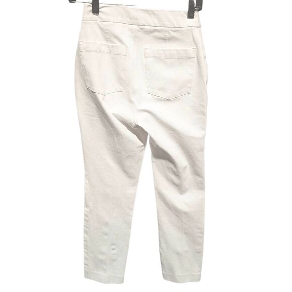 SPANX On-The-Go Slim Straight Pant In Classic White Size XS - Picture 6 of 6
